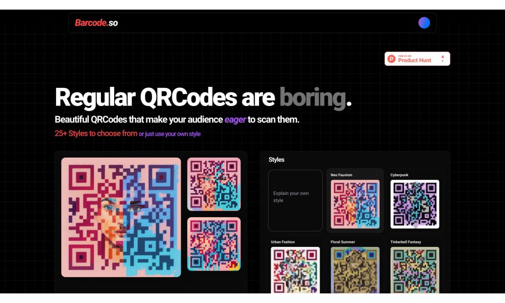 Beautiful QRCodes