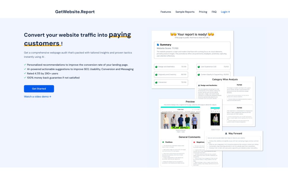 GetWebsite.Report