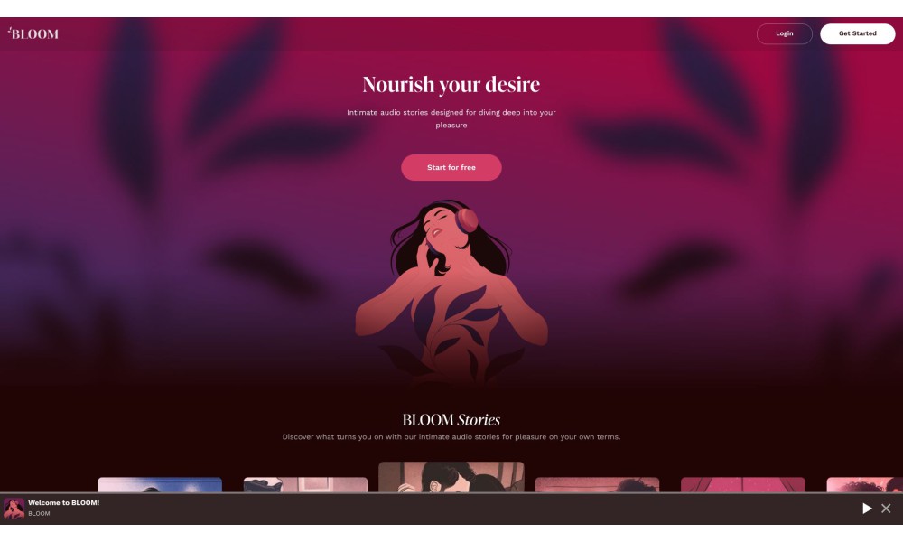 BLOOM | Intimate Audio Stories & Chat