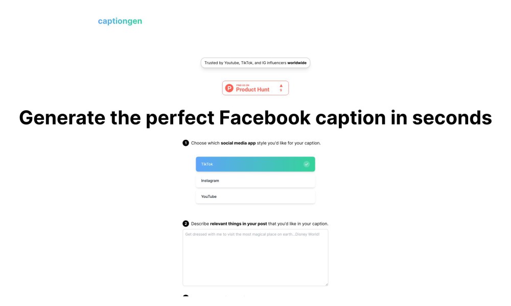 Caption Generator