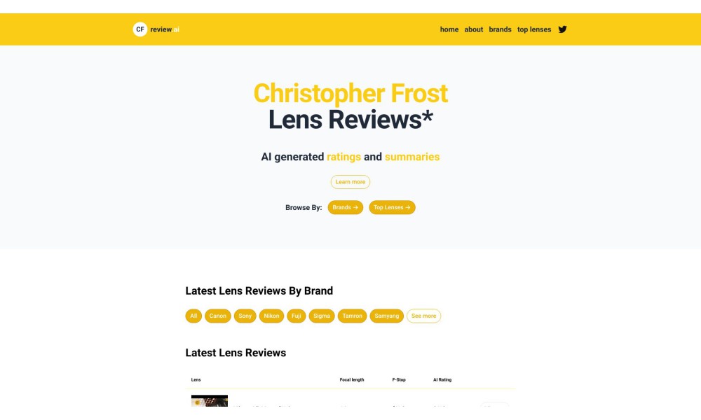 CFReview.ai