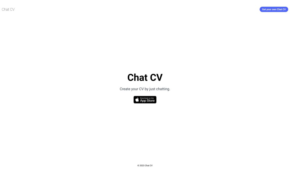 ChatCV