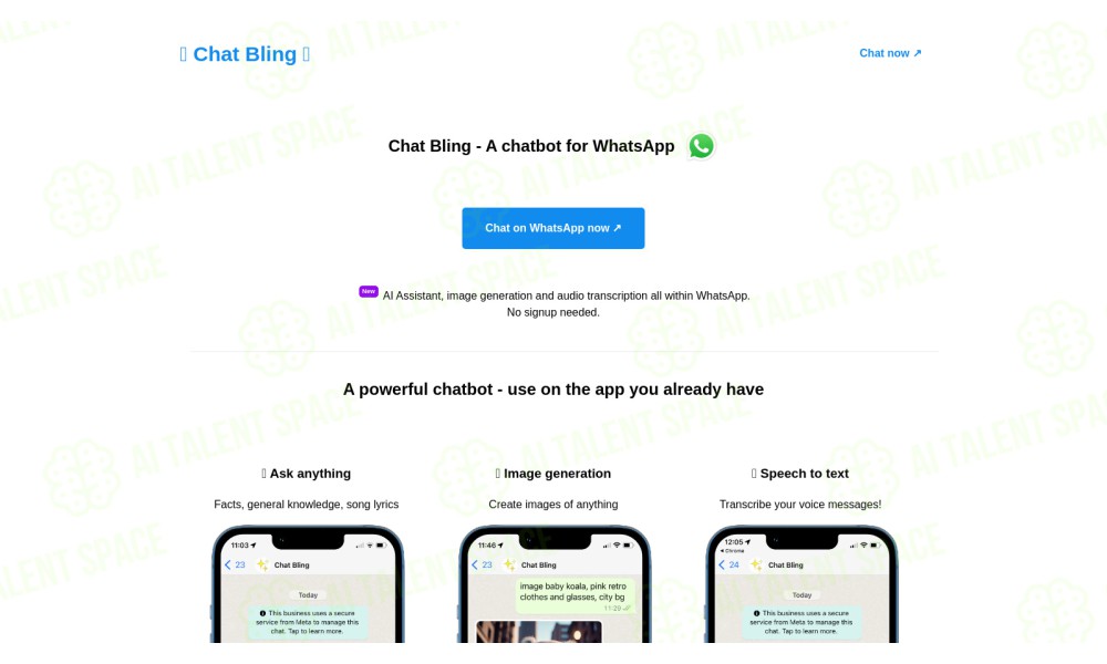 Chat Bling - Image 1