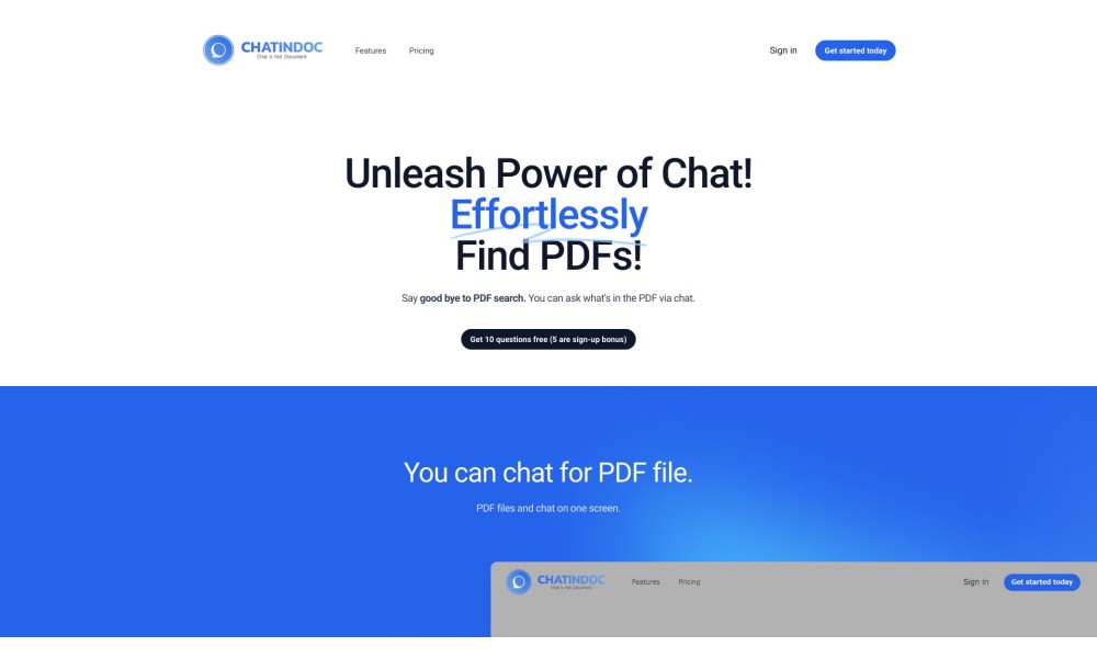 ChatInDoc