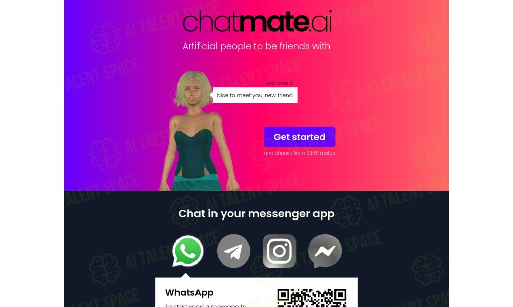 Chatmate AI - Artificial people to be friends with - Image 1