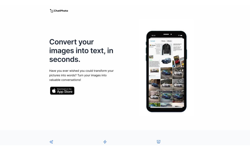 ChatPhoto: Ai Image To Text