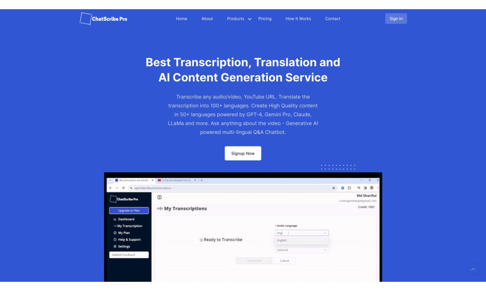 ChatScribe Pro