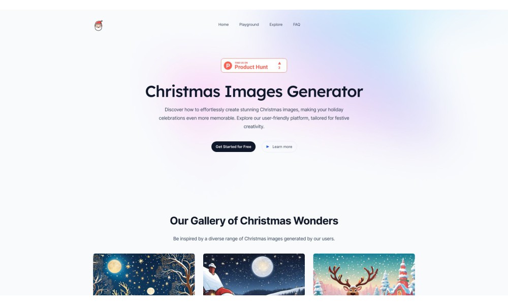 Christmas Images Generator