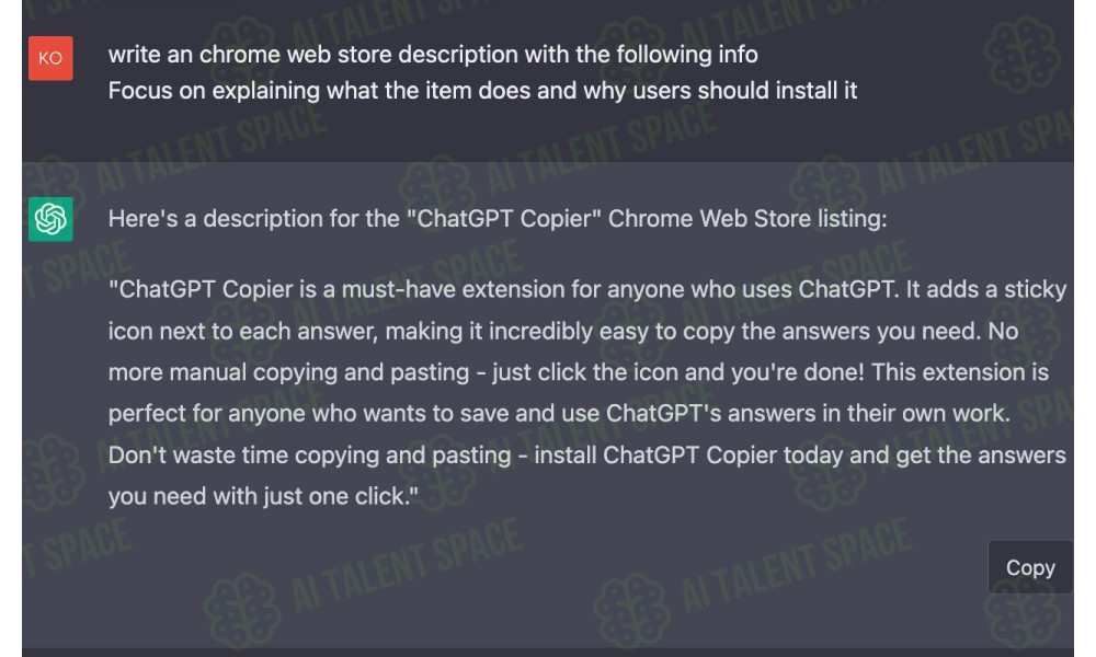 ChatGPT Copier - Image 1