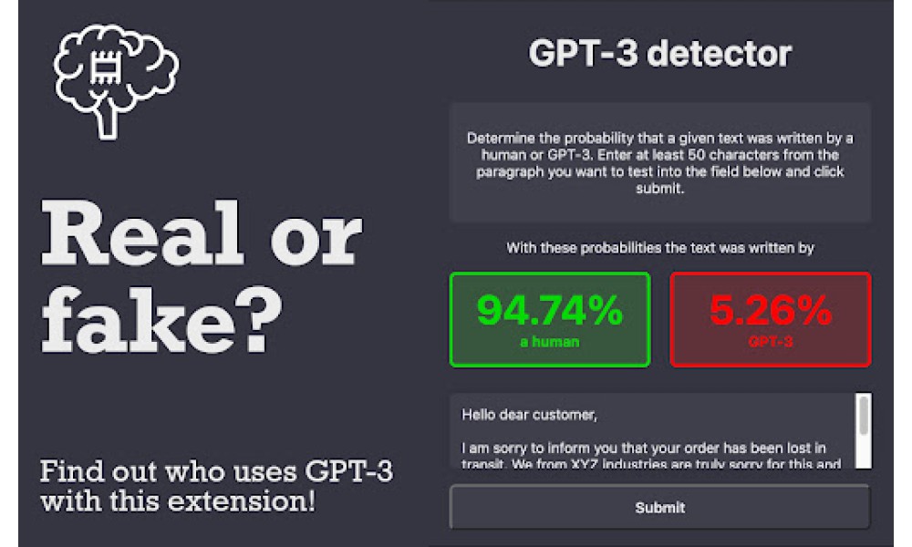 GPT-3 Text Detection