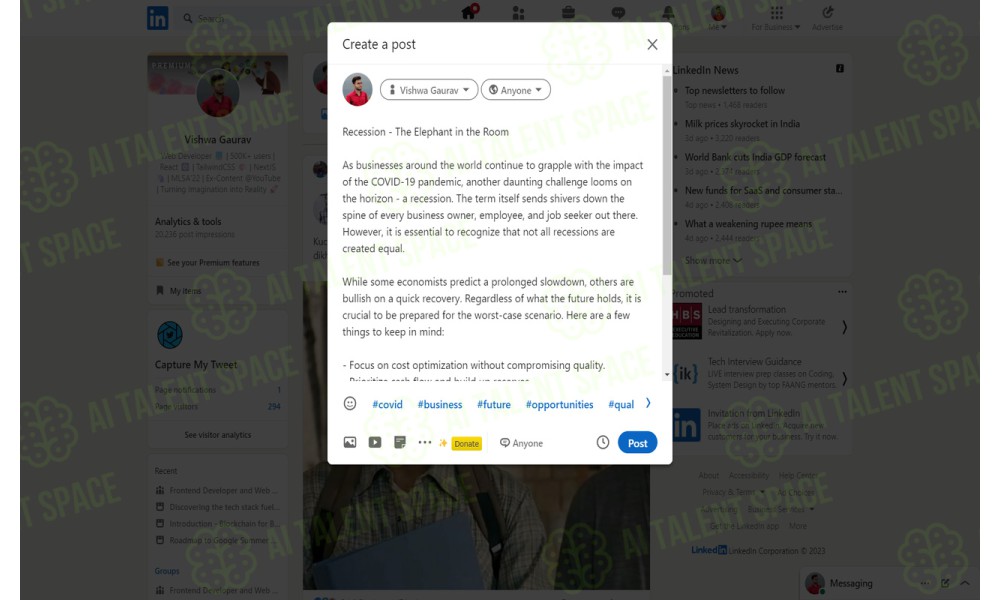 ChatGPT for LinkedIn - Image 3