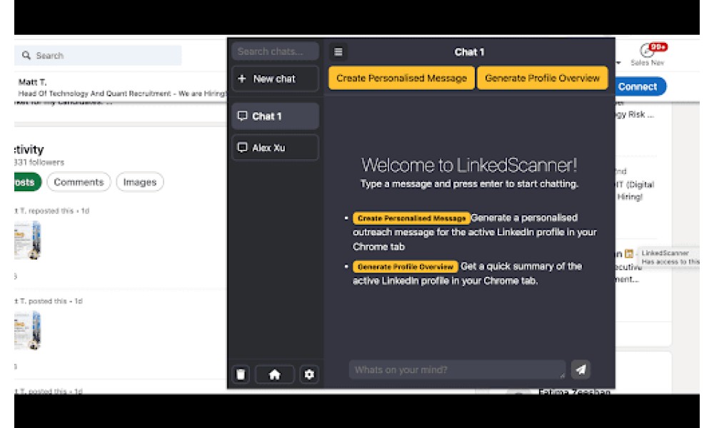 LinkedScanner