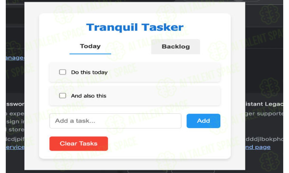 Tranquil Tasker - Image 1