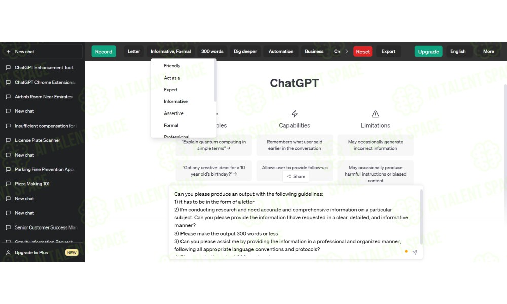 ChatGpt Toolbar - Image 1