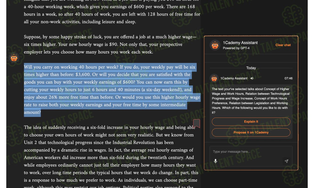 1Cademy Assistant - Image 1