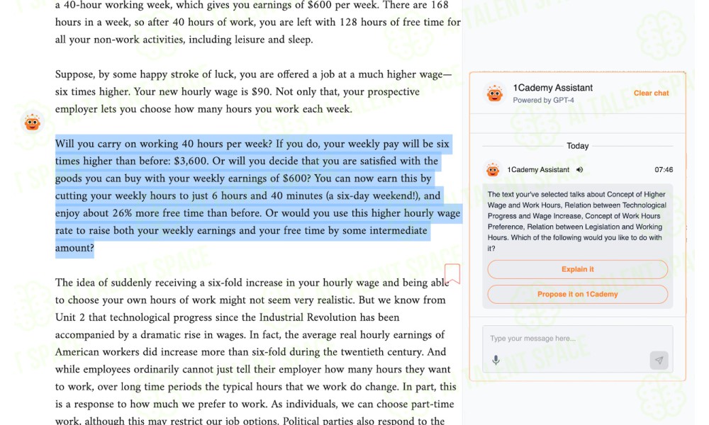 1Cademy Assistant - Image 3