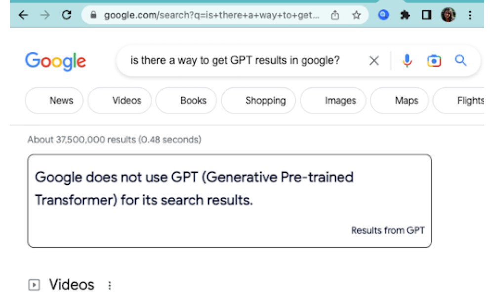 AI Search Extension