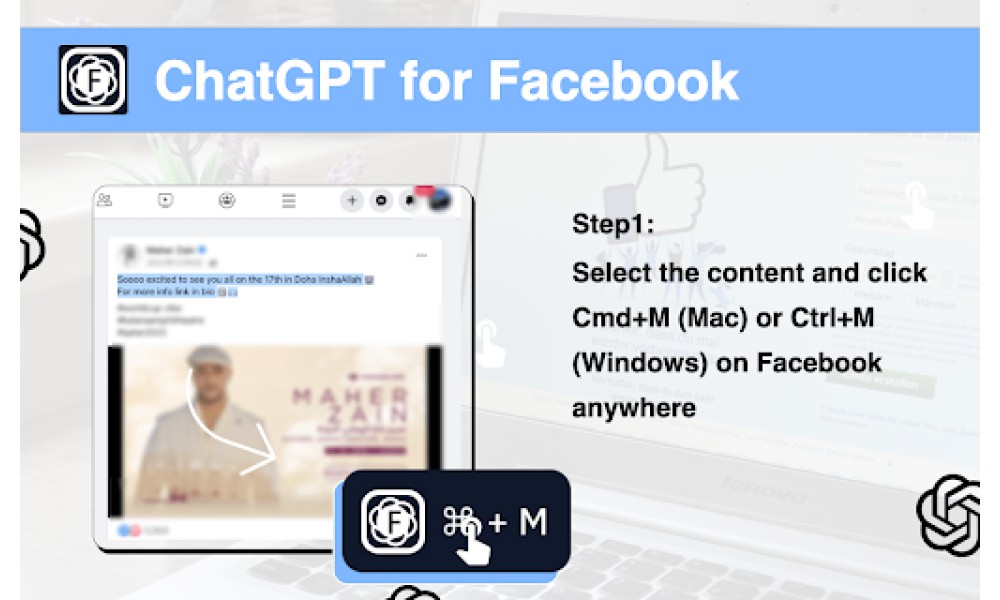ChatGPT for Facebook