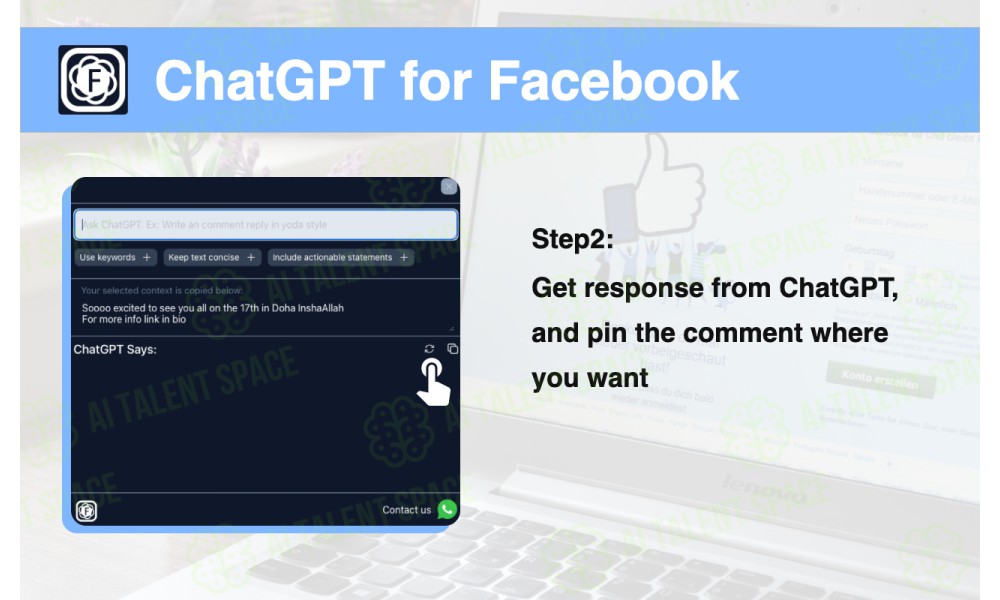 ChatGPT for Facebook - Image 2