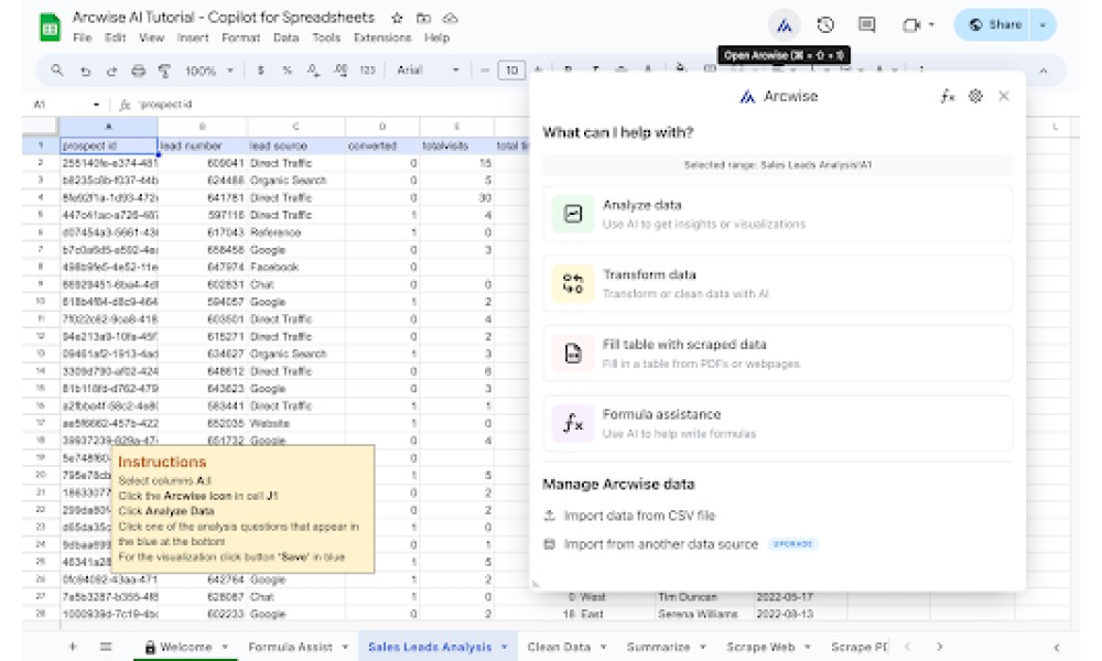 Sheets Plugin