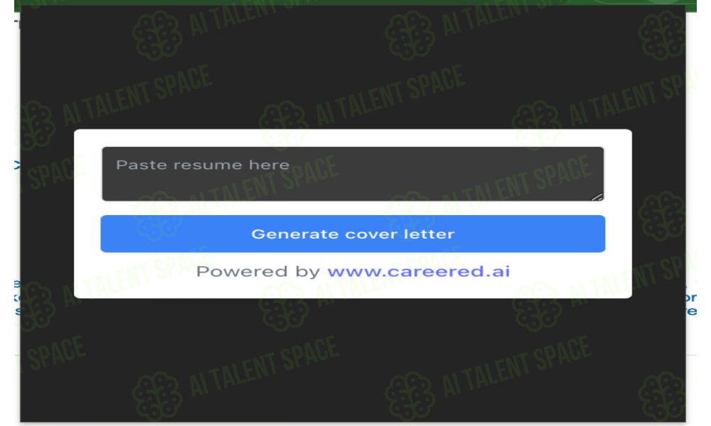 CareerEd Cover Letter Generator - Image 2