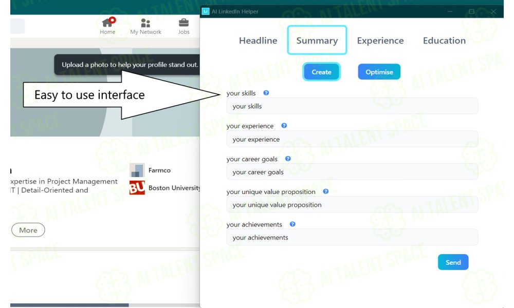 AI LinkedIn Helper - Image 1