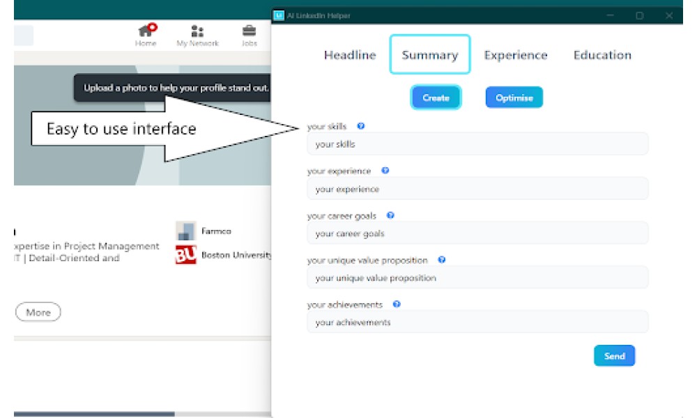AI LinkedIn Helper