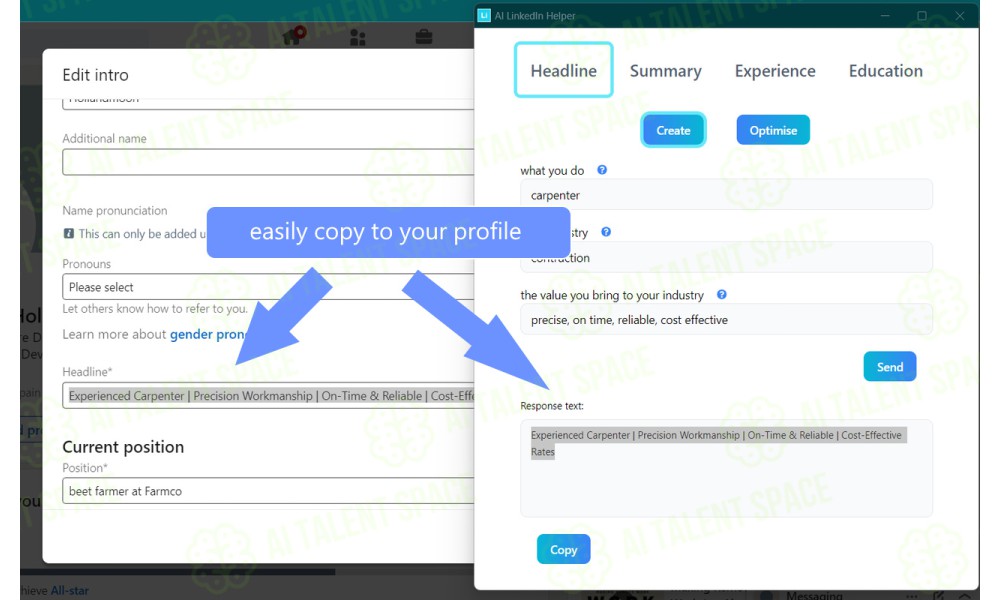 AI LinkedIn Helper - Image 2