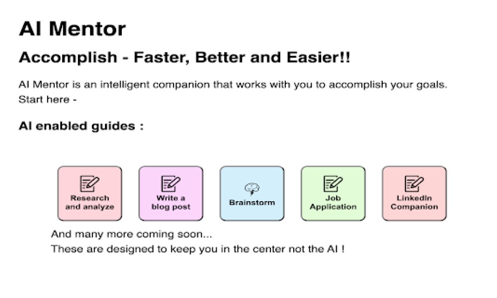 AI Mentor