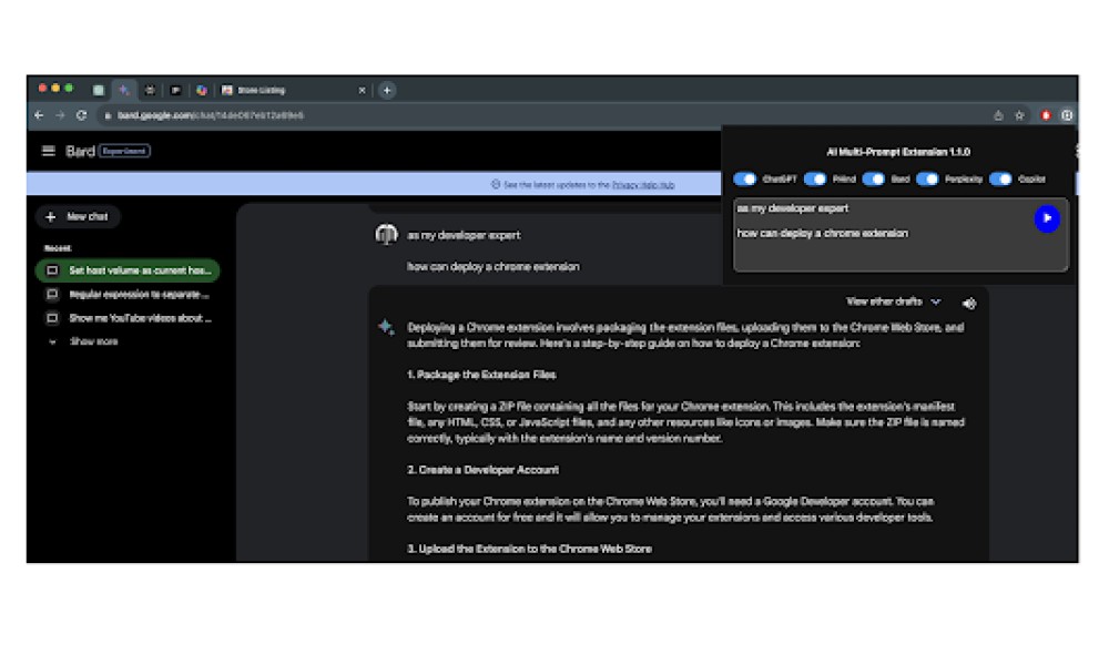 Multi-AI Chat Extension