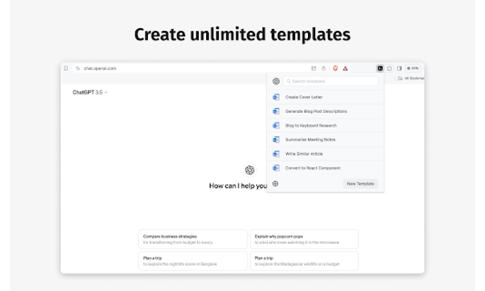 AI Prompt Template Builder