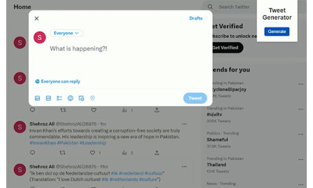 AI Tweet Generator Bot