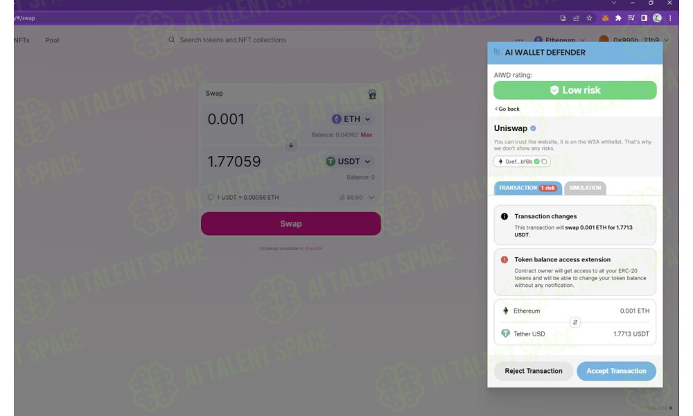 AI Wallet Defender - Image 1