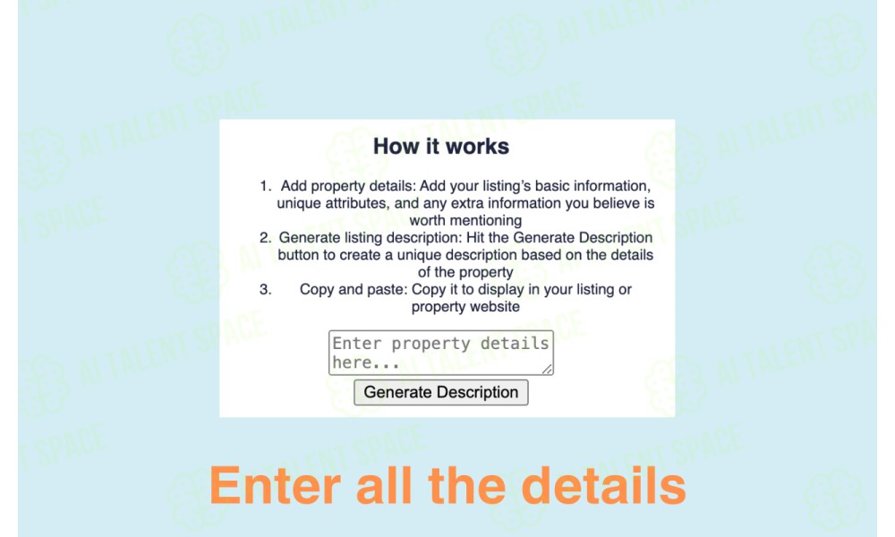 AI Writer for Realtors - Image 1