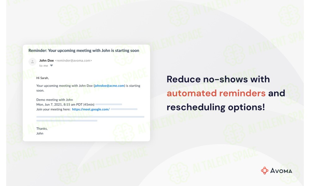 Avoma Scheduler - Image 1