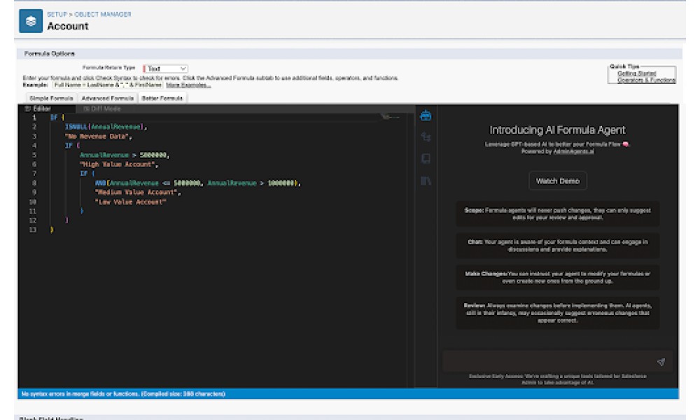 Formula AI Assistant