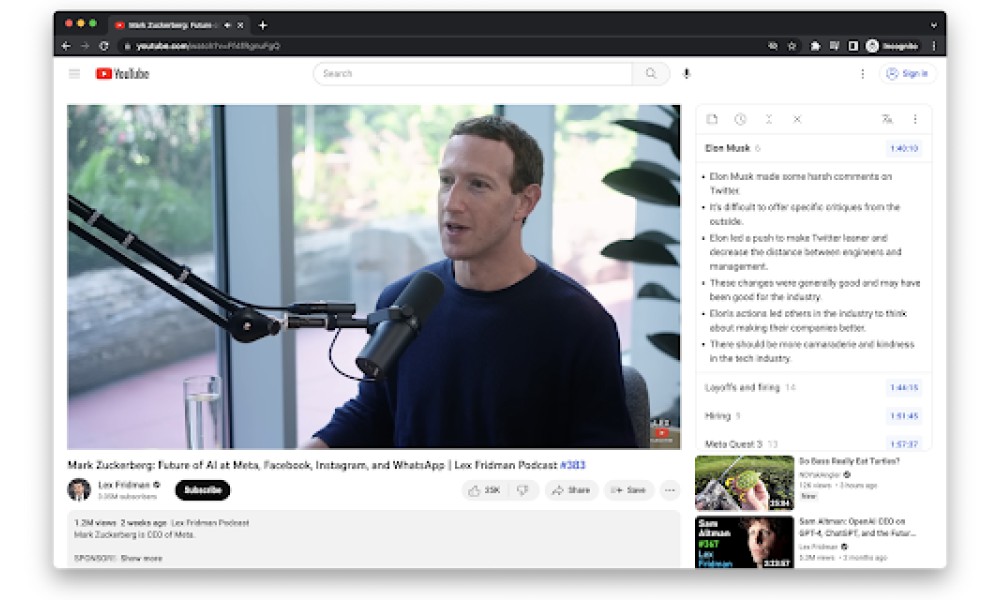 YouTube Extension