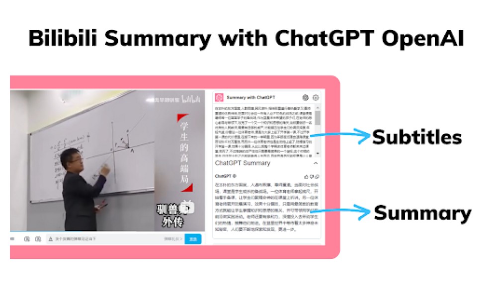 Bilibili Video Summarizer