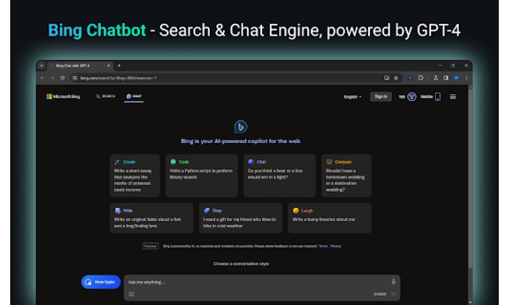 Bing Chatbot