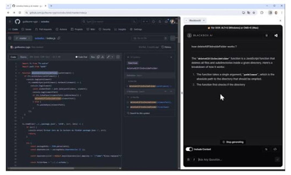 BLACKBOX AI Extension