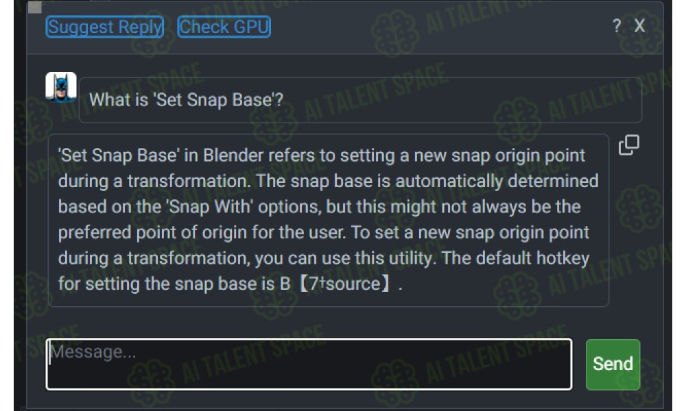 Blender AI Assistant - Image 1