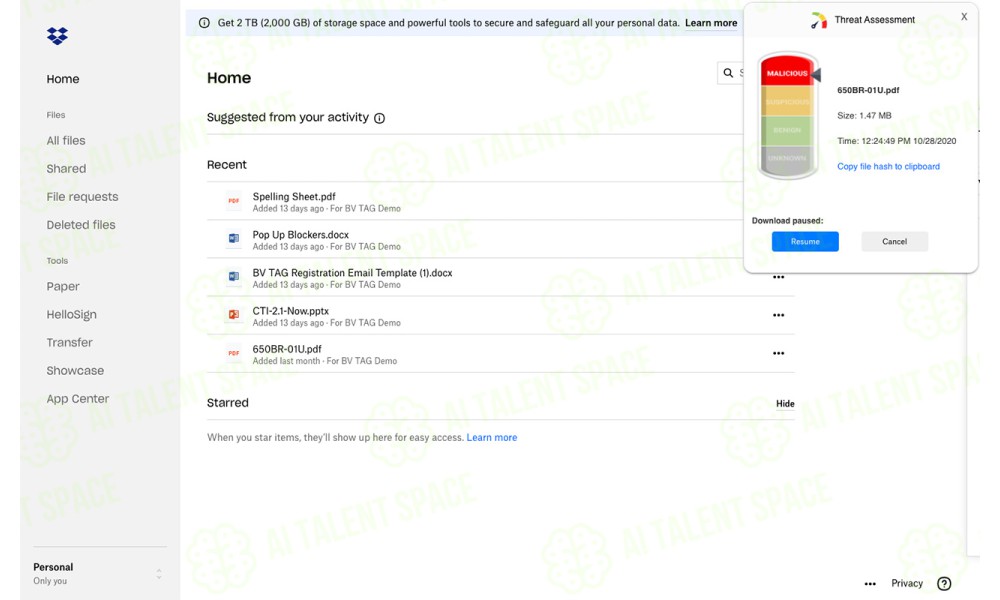 BluVector Threat Assessment Generator - Image 3