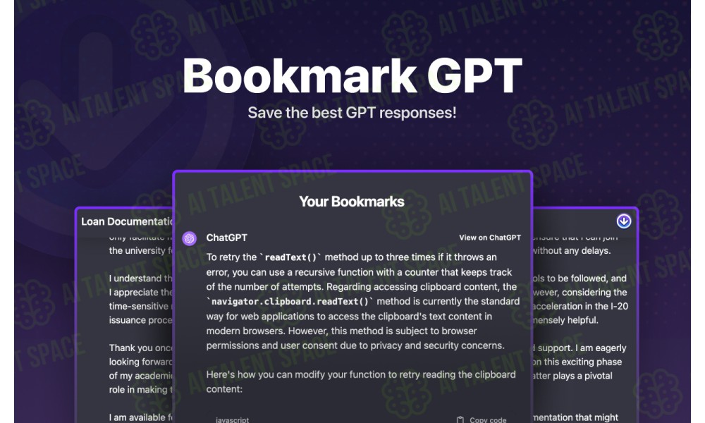 Bookmark GPT - Image 1