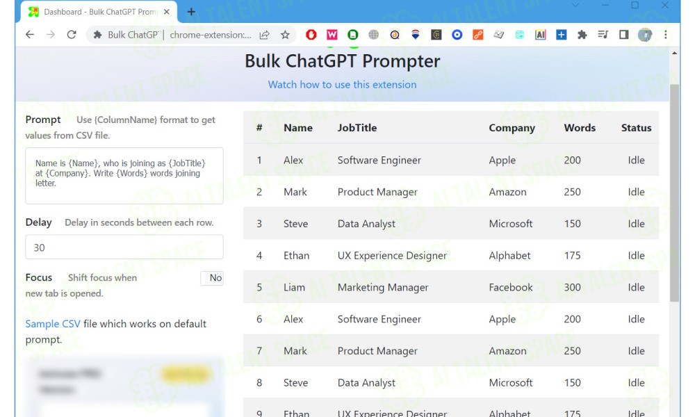 Bulk ChatGPT Prompter - Image 1