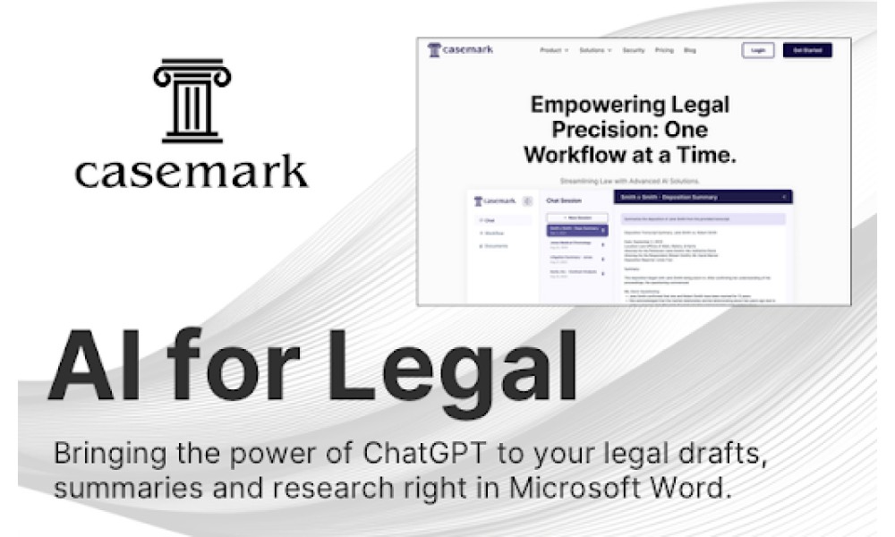 CaseMark Productivity Tools