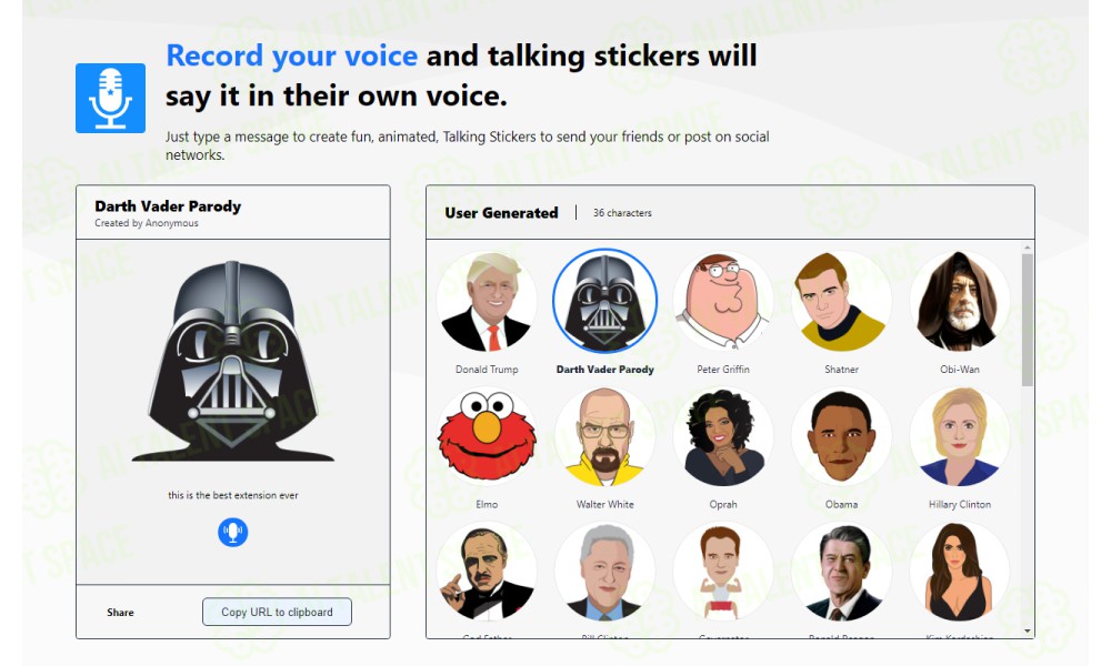 Celebrity Voice Changer - Image 1