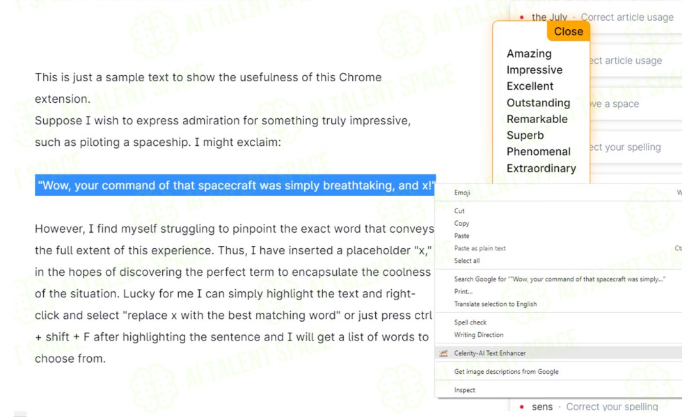 Celerity-AI Text Enhancer - Image 2