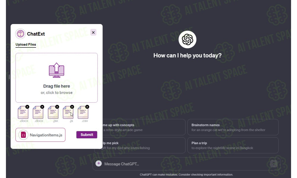 ChatExt - ChatGPT File Uploader - Image 1