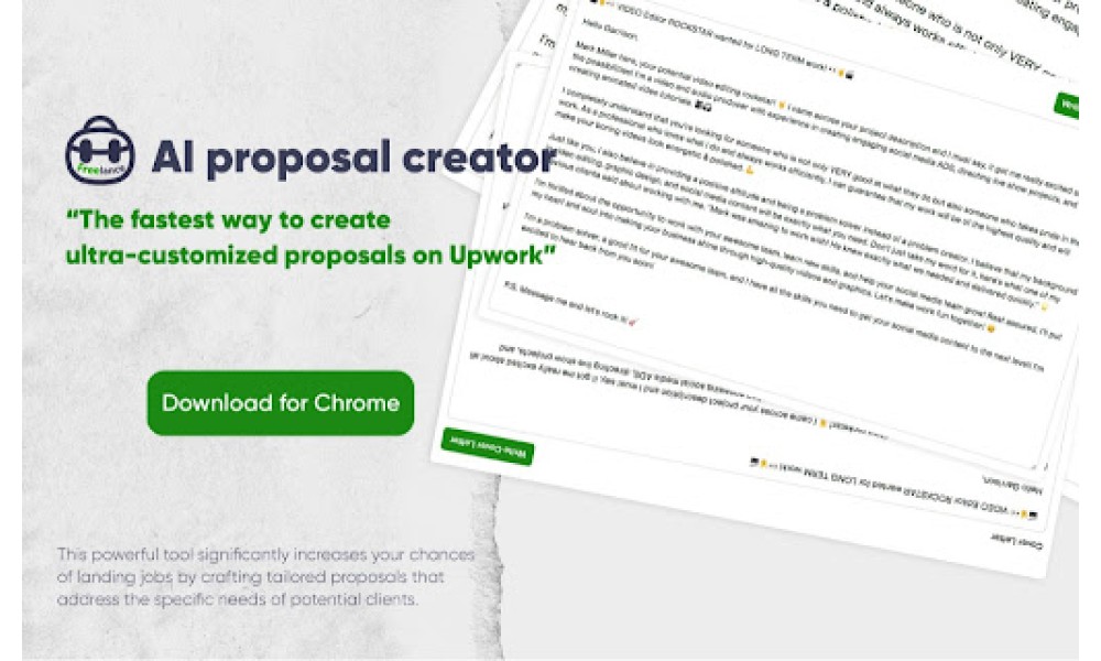 ChatGPT AI Proposal Generator