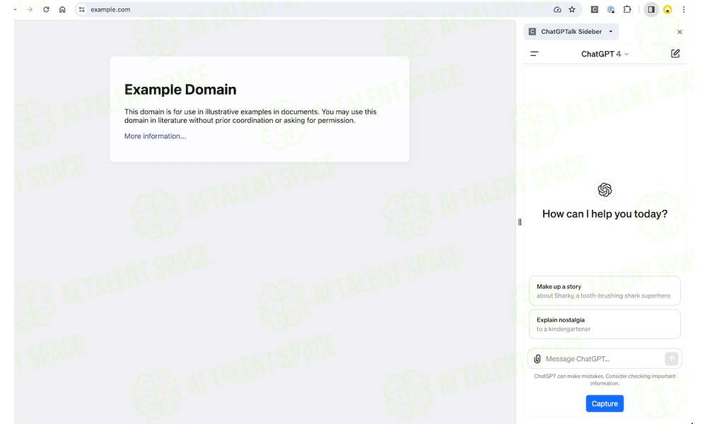 ChatGPTalk Sidebar - Image 1